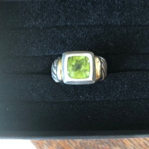 David yurman Peridot Ring